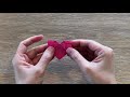 Easy Origami Heart Bookmark / Origami Heart ❤️