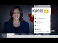 Harris Trends on Chinese Social Media