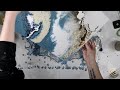 (809) Unbelievable DIY Wall Art with Acrylic Pouring and Spray Paint, Mixed Media Art!