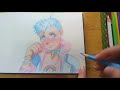 First Time doing No Lineart | Acrylic Art Process + Art Rant | Mental Health Affects Your Art