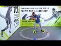 How to Coach Glide Shot Put for Beginners - AreteThrowsNation - Full Throw- part 3