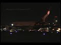 Qantas A380-842 VH-OQD  at LAX for a late night departure