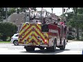 Oak Lawn IL Fire Dept Truck 3 & Medic 3 Responding