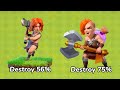 Max-Town Hall 4 Base vs Max All Normal and Super Troops! || Clash of Clans (Part 2)