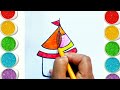 Beautiful kids boat drawing# kids cute boat drwing # penting for Coloring kidsarttutorial drawing