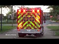 Schamburg IL Fire Dept Ambulance 51 Responding