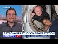Two astronauts stuck in space on Boeing spaceship for over 55 days | 9 News Australia
