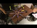 Ugly Pixhawk Octocopter: final motor test