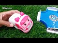 Clean up muddy minicars & disney car convoys! Play in the garden