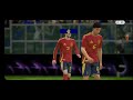 eFOOTBALL ARGENTINA VS SPAIN TRILLING MATCH