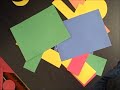 Construction Paper World Flags
