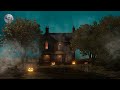 Haunted House Halloween Ambience with Relaxing Spooky Sounds and Creepy White Noise