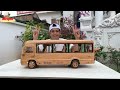 Toyota Coaster Mini Bus Awesome Art Respect Bro For Your Art |👍️❤️