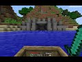 [Minecraft] Minimal Piston Boat Laucher