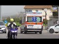 AMBULANZA FIAT DUCATO X290 MISERICORDIA MASSA MARITTIMA IN SIRENA - ITALIAN AMBULANCE RESPONDING