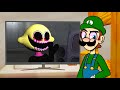 Luigi reacts to SMG4 if Mario was in friday night funkin