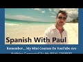Power Verbs & Sentences - Learn Spanish With Paul