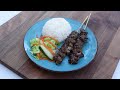 Delicious Lemongrass Beef Skewers | Cambodian Beef Sticks Recipe!