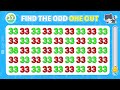 Find the ODD One Out | Find The ODD Number And Letter Edition! | Tom Quiz