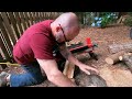 Harbor Freight Electric Log Splitter Setup and Review