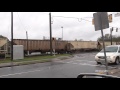 [1Z] CSX Rain Grain Train Leaving the Feed Mill in Comer GA, Comer - Hull GA, 11/08/2015 ©mbmars01