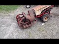 1964 Gravely Model L8 Super with square chute 