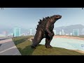 All Godzilla 2021 ShowCasing In All Kaiju Game