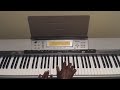 Trey McLaughlin - In Awe of You (Piano Tutorial) Cover