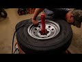 How to use a Harbor Freight Manual tire changer - It's EASIER than I thought it would be