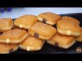 Wtihout ovens! How come I didn't know this recipe before! Donuts with Custard cream, Nutella