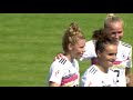 Deutschland - Montenegro 10:0 | Highlights | Frauen EM-Qualifikation
