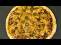 Chicken tikka pizza/easy pizza step by step/yummy&healthy