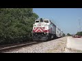 Trinity Railway Express Action! Dallas Fort Worth Trains
