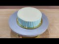 White Chocolate Drips on Cakes| White Chocolate Drip Cake Recipe
