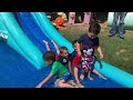 Enjoying the Water Slide pt 3 -  Water Slide Day 4/8/22