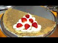 【超生クリーム】歴38年クレープ職人の手捌き, Japanese Street Food, creamy crepe compilation, 크레페, 크레이프, 今市商店街