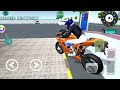 Super BIKE VS Bullet Train - 3d driving class game video - bike vs train game - bike race - game