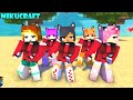 poi poi aphmau maizen jj mikey and funneh new friends - minecraf minecraft #shortsviral