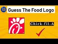 Guess The Food Logo Quiz 🥪🍔🍟🥘🌮🍝.