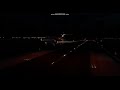 FalconX Night approach.. Perth International