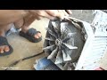 Repair severely damaged electronic mill motor, genius in repairing electrical equipment