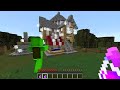 How Mikey Became Zombie and Bite JJ Vampire in Minecraft Maizen?