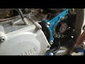 Removing a Countershaft Sprocket Nut - Yamaha YZ 250 !