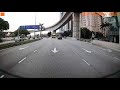 [ Rear Cam ] 双白线转换车道欲进入路口而差一点被后车撞上 - 70mai Smart Dash Cam 1S