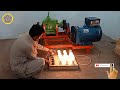 How To Make Electricity 3Hp Motor and 15kw Alternator Free Electicity Generator 230v with Truck Gear