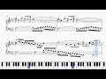 『バッハ：シンフォニア 第２番』（Bach, Sinfonia in C minor, No.2 BWV 788）（ピアノ楽譜）