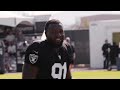 Yannick Ngakoue Mic'd Up at 2021 Training Camp: 'That’s a V12 Engine Right There!' | Raiders