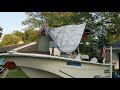 DIY BOAT SUN SHADE - Quick deployable and affordable option!