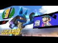 Lucario vs Mario. Change the Match Up !  Crouch strategy 2