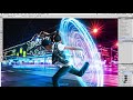 Neon Light Effect Photoshop Tutorial | Portal Light